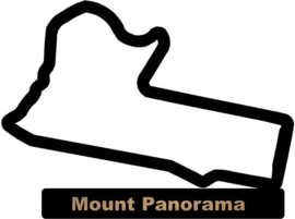 Mount Panorama op voet