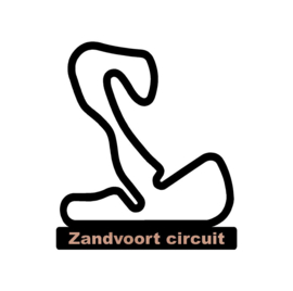 Zandvoort circuit op voet