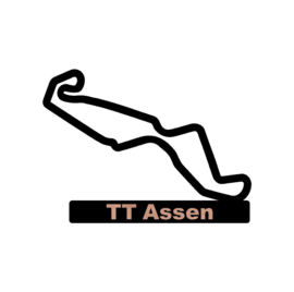 TT Assen circuit op voet