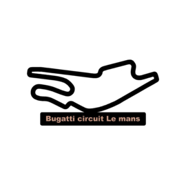 Bugatti circuit Le mans op voet