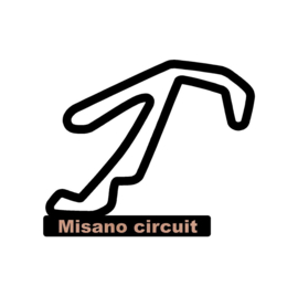 Misano circuit op voet