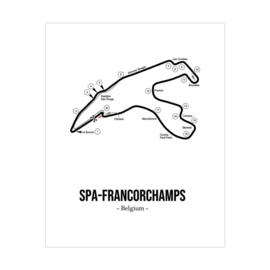 Spa Francorchamps - White edition