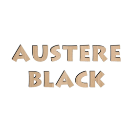 Austere black