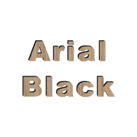 Arial black