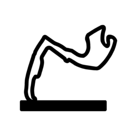 Monaco circuit op voet