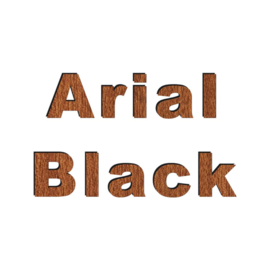 Arial black