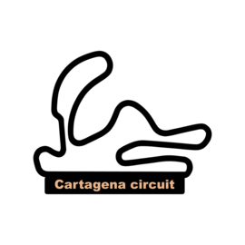 Cartagena circuit op voet