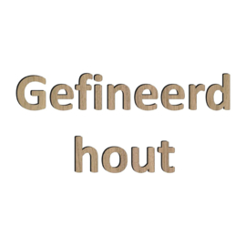 Gefineerd hout