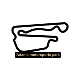 Adams motorsports park op voet