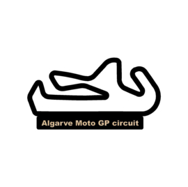 Algarve moto GP circuit op voet