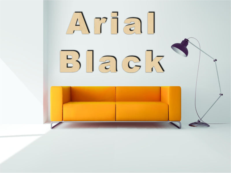Arial black