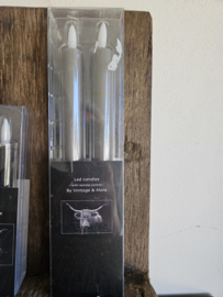 countryfield  dinerkaarsen 120cm grey