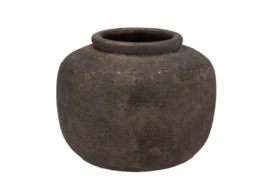 Batu grey jug low 22x16cm