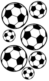 7 voetballen