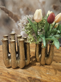 Inga jahra gold vase tube_ small