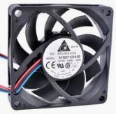 Delta fan AFB0712LB 12VDC/0,14A,  Afmeting 70X70X20