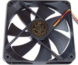 Yate Loon Fan D12SL-12 12VDC/0.30A  Afmeting 120 x 120 mm