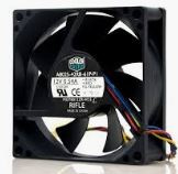 Cooler Master A8025-30CB-3AN-PI 12VDC/0,24A,  Afmeting 80X80X25