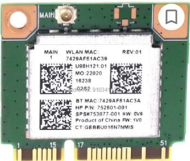 50112 - Realtek  RT8723BE 802.11bgn 150Mbps HP  752601-001 / 753077-001
