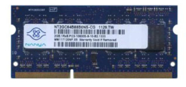 Nanya 1Rx8 PC3-10600S 2 GB