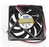 AVC fan DE07015B12L 12VDC/0,30A,  Afmeting 70X70X15