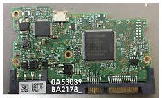 Hitachi Hard disk printed circuit board 0a53039 ba2178