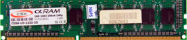 CSXA  1Rx8 PC3-10600U 2 GB