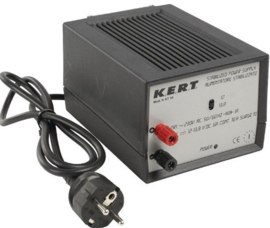 K E R T voeding K A T 10  230 VAC - DC 12 / 13.8 V 6.0 A