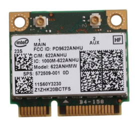50124 - 622ANHMW Half Height MINI PCI-E Wireless WiFi Card 300Mpbs 802.11b/g/n
