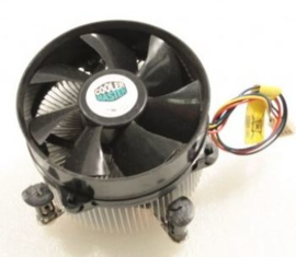 Cooler Master Fan MGT9212HR-W25 with Heatsink and Mounting    4-Pin Connector 12 vdc