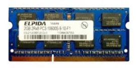 Elpida 2Rx8 PC3-10600S 2 GB