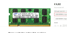 Samsung   2Rx8 PC2-6400S 2GB