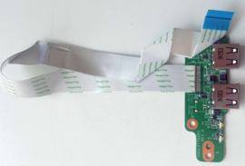 HP dv7 ,  USB bord 646434-001 incl. flatcable