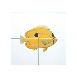 Fairy tile - Fish yellow