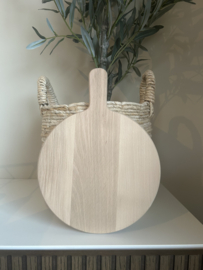 Borrelplank grenen rond