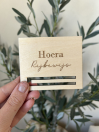 Geldhouder Hoera Rijbewijs