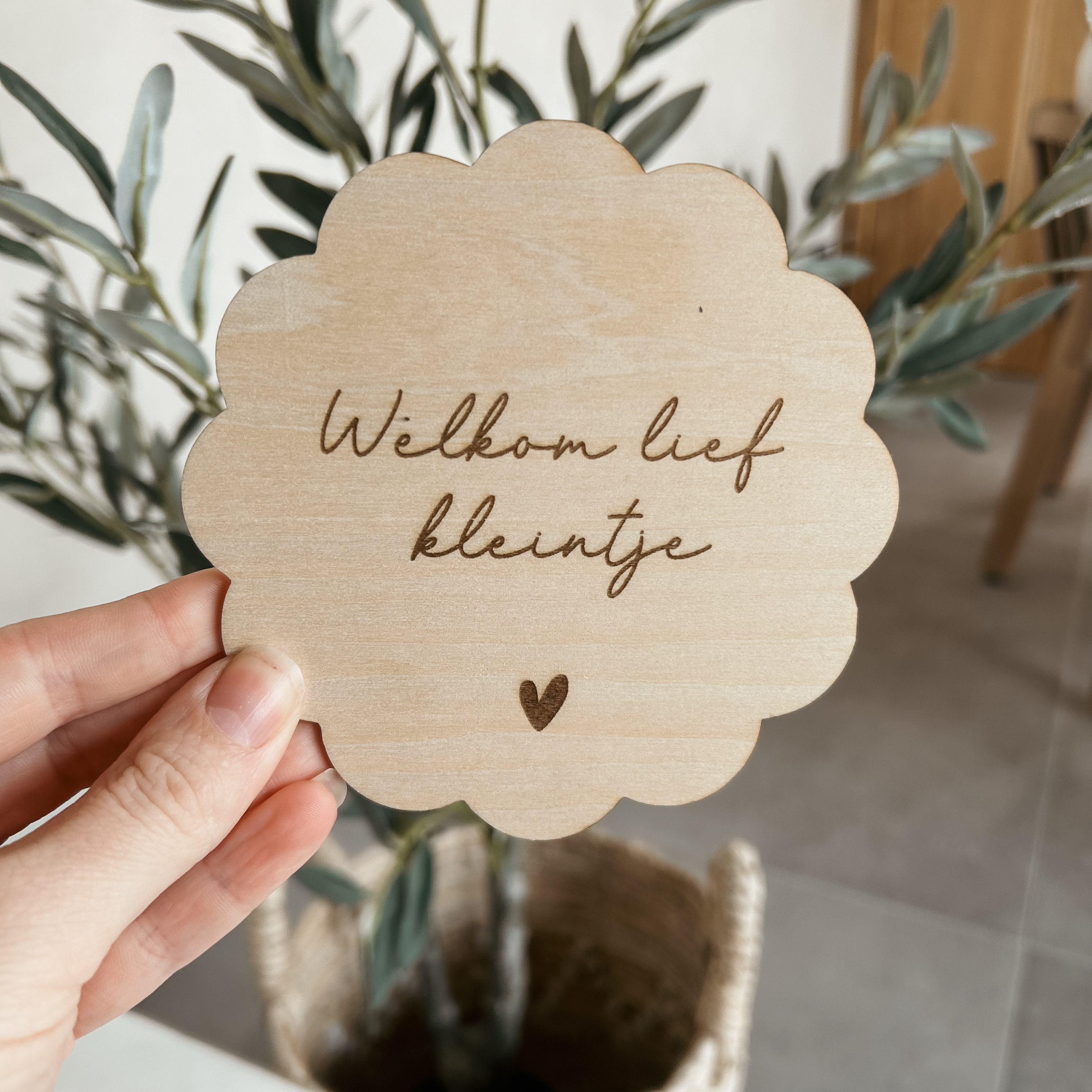Welkom lief kleintje
