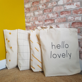 Canvas tas juf/meester