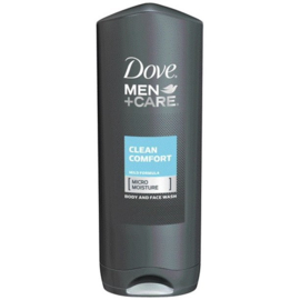 Dove men Clean Comfort Body & face wash.