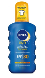 nivea sun spray fac 30