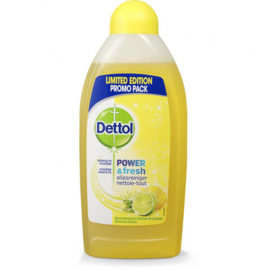 Dettol power en fresh 500 ml citroen & limoen