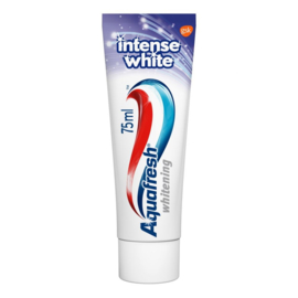 aquafrersh tandpasta intense white