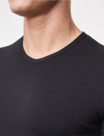 Pierre cardin shirt r-hals 72200/916/1010 zwart