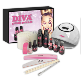 Starterspakket Gellak Diva Exclusive met lamp