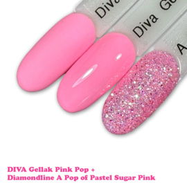 Diva Gellak Popping Pastel Pink Pop 10 ml