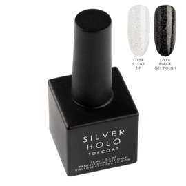 Topcoat Holo Silver 15ml