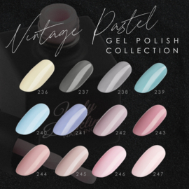 Vintage Pastel Gelpolish Mix 12 stuks