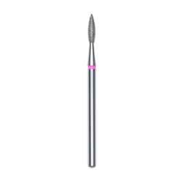 Staleks Freesbit Diamant Flame rood  21mm punt neus