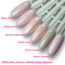 Diva Gel in a Bottle Milky Rose