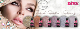 Diva Gellak Think Glitter Glass Collection - 15ml - Hema Free